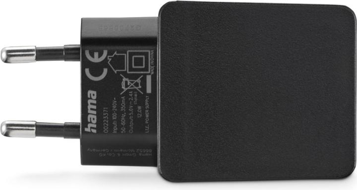 Actual product image Hama Charger, 2x USB-A, 12W, Black (12 W)