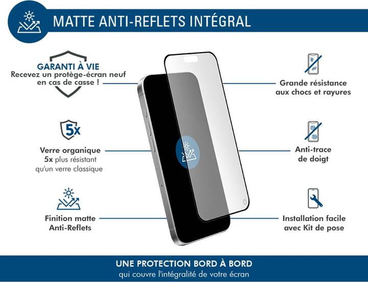 Actual product image Bigben Connected Anti Glare Matt Protector (1 pcs., Apple iPhone 16 Pro)