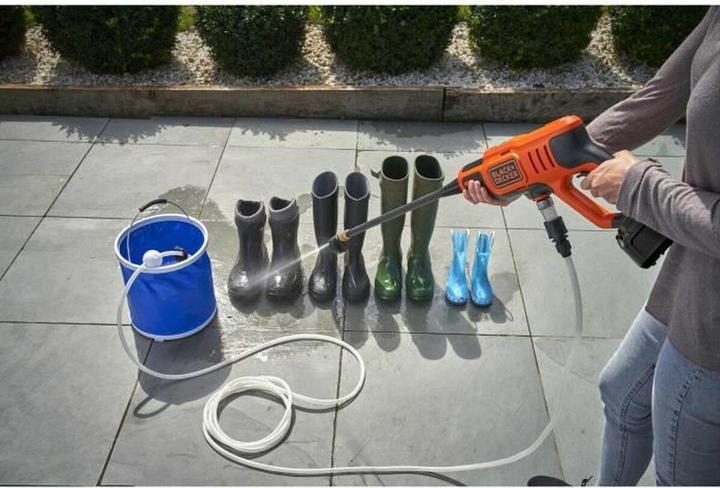 Actual product image Black & Decker Hochdruckreiniger (Rechargeable battery operated)