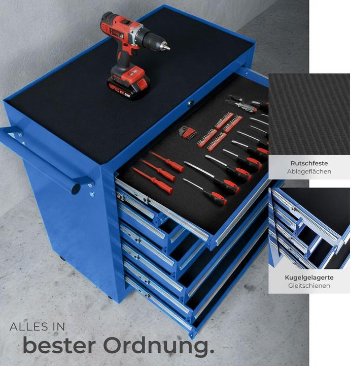 Image du produit tectake Chariot à outils (1 x)