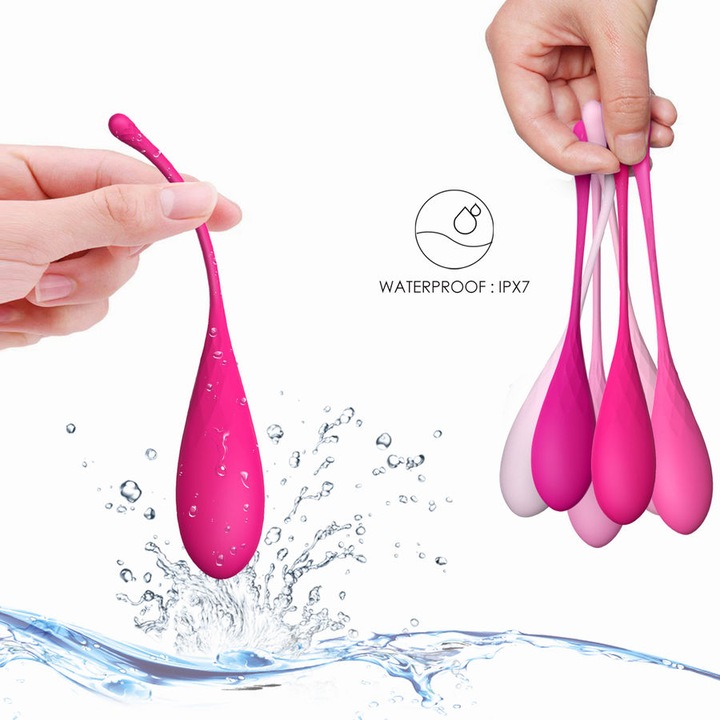 Actual product image Leslie Kegel Fit Pelvic Muscle Training Set 6 pieces (50 -130 g)