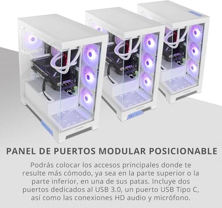 Image du produit Nox Hummer Glock (mATX, ITX, ATX)