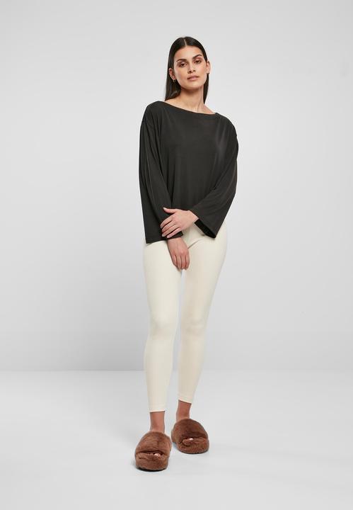 Produktbild Urban Classics Ladies Short Modal Bateau Necklinie Longsleeve (XS)