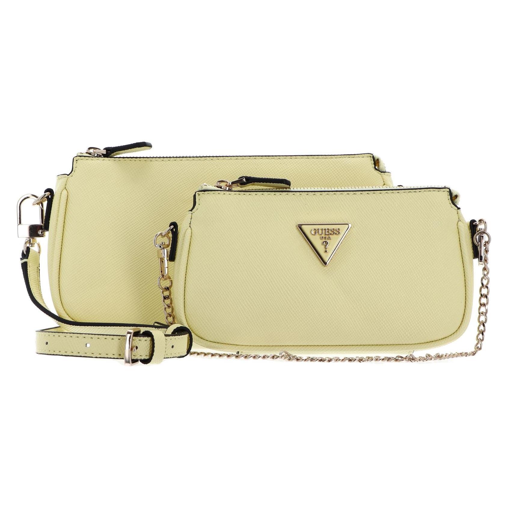 Guess, Damen, Handtasche, Noelle Double Pouch Crossbody