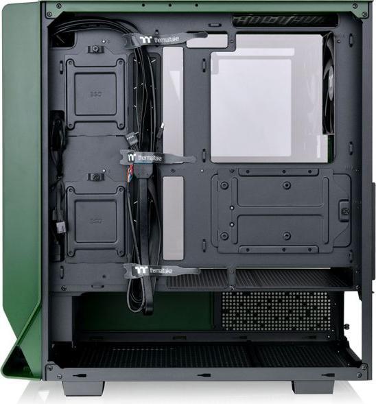 Produktbild Thermaltake Ceres 350 MX Racing Green (Mini-ITX, mATX, ATX, E-ATX)