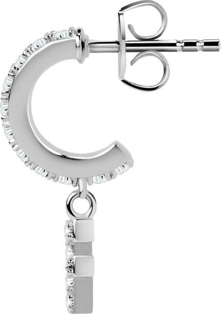 Produktbild La Petite Story Letter F Einzel Ohrring (Messing)