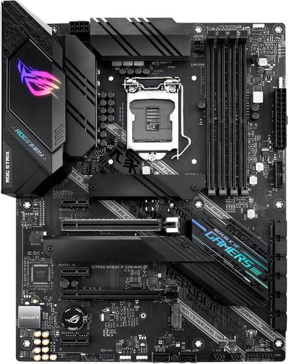 Produktbild ASUS ROG STRIX B460-F GAMING (LGA 1200, Intel B460, ATX)