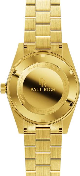 Produktbild Paul Rich PR-47460 Herrenuhr Crown Legacy Gold Aventurine Green 40mm 5ATM (Analoguhr, 40 mm)