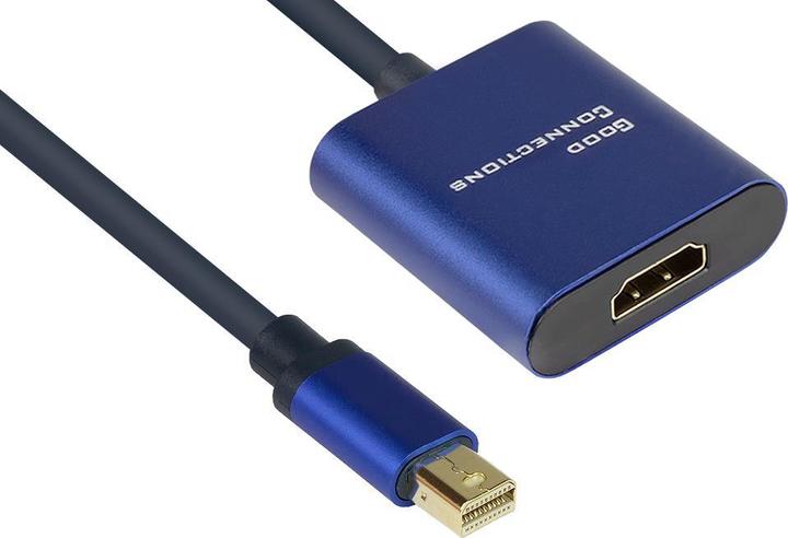 Produktbild MicroConnect DisplayPort — HDMI (Typ A) (1.80 m, DisplayPort, HDMI, 1.4)