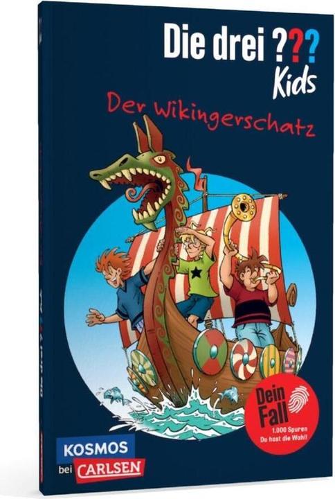 Produktbild Die drei DREI FRAGEZEICHEN kids - Der Wikingerschatz (Deutsch, Boris Pfeiffer, 2023)