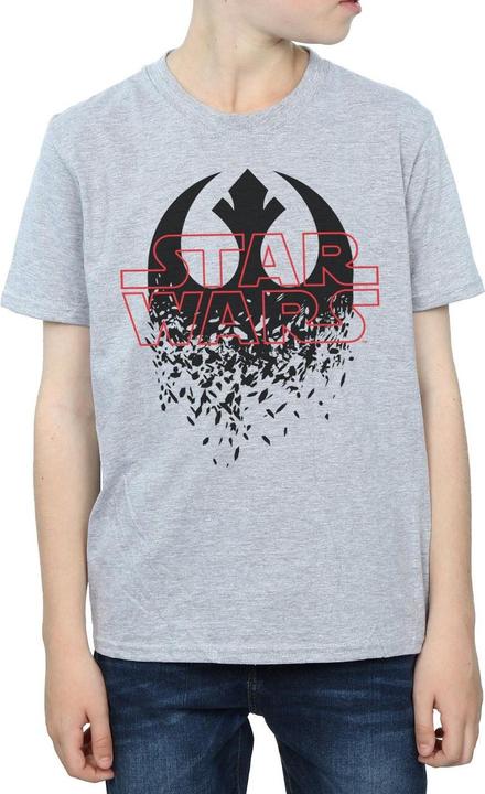 Produktbild Star Wars The Last Jedi Shattered Emblem TShirt Jungen (152, 158)