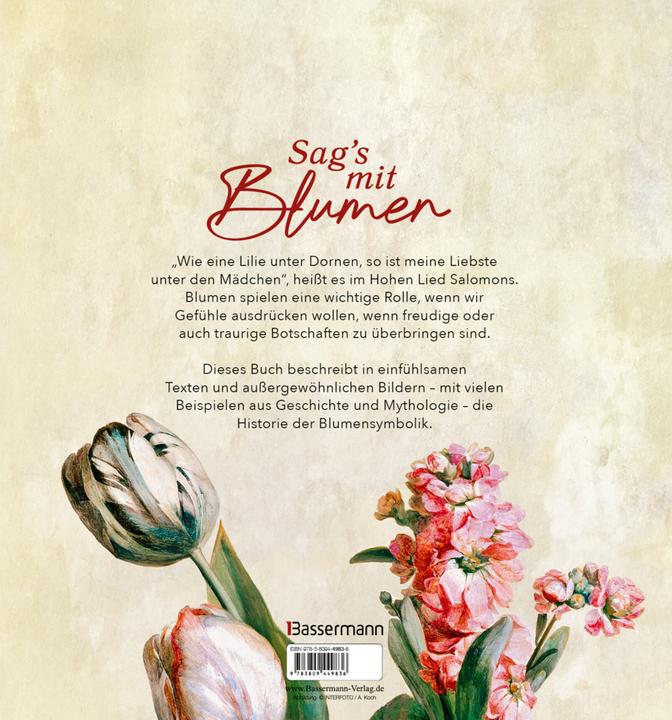 Actual product image Die Sprache der Blumen. Pflanzen und ihre symbolische Bedeutung (German, Marina Heilmeyer, 2024)