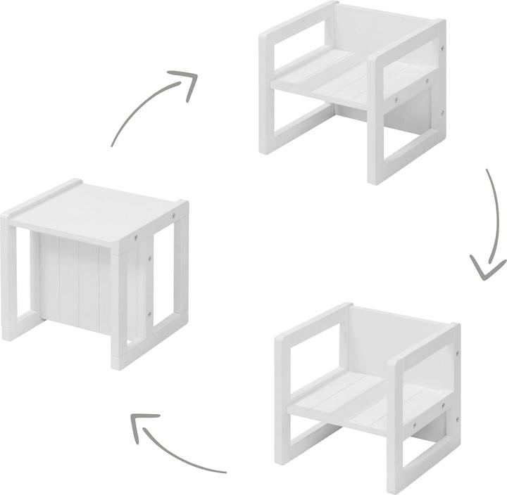 Immagine prodotto Roba Gruppo di sedute per bambini (Panchina per bambini, Seggiolone, Tavolo per bambini)