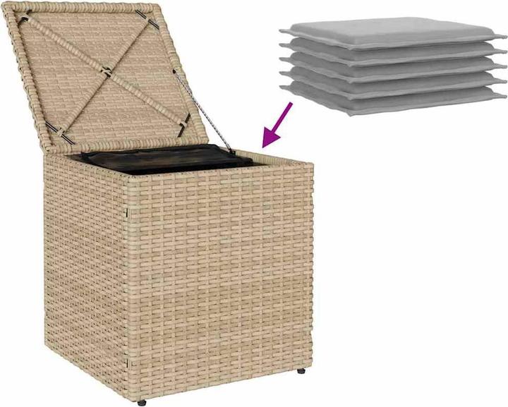 Actual product image vidaXL Gartenhocker