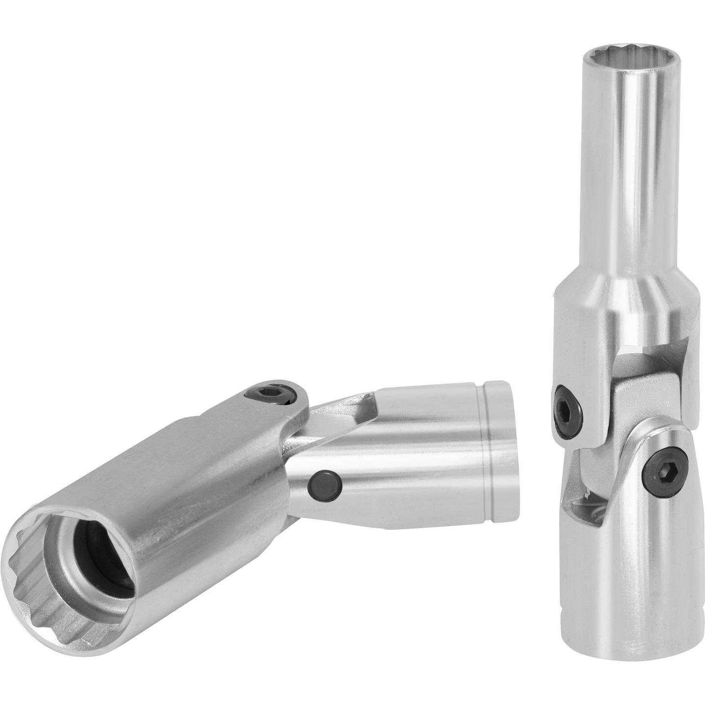 KS Tools, Steckschlüssel + Stecknuss, 3/8" CHROMEplus Stecknuss mit Gelenk (5/8")