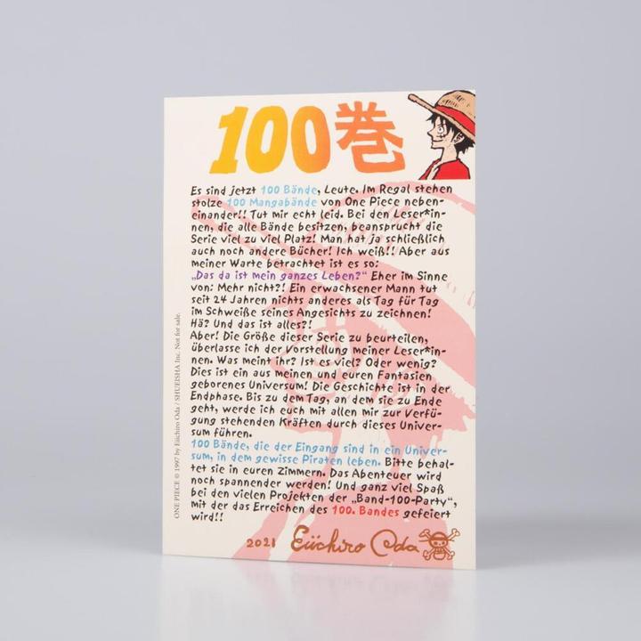 Image du produit One Piece 100 (Allemand, Eiichiro Oda, 2022)
