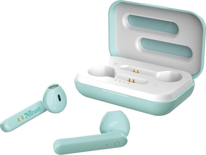 Actual product image Trust Primo Touch Bt Earphones Mint (ANC, 12 h, Wireless)