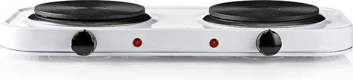 Actual product image Nedis KAEP200EWT2 - Elektrický vařič | Varné zóny: 2 | 2000 W | Ochrana proti přehřátí | Bílá