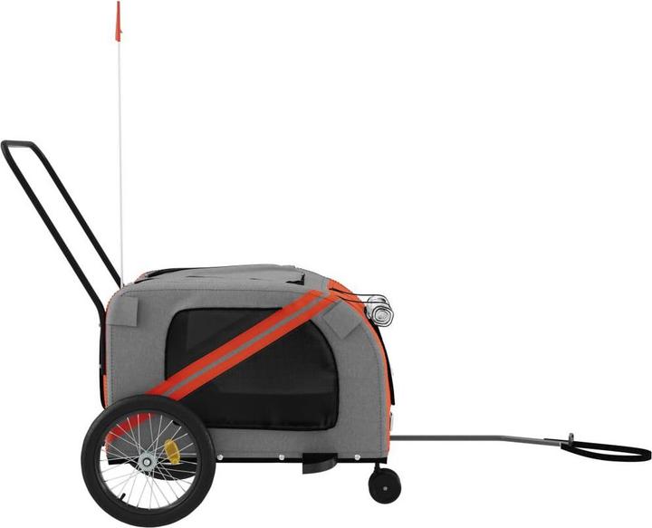 Produktbild vidaXL Fahrradanhänger Hund