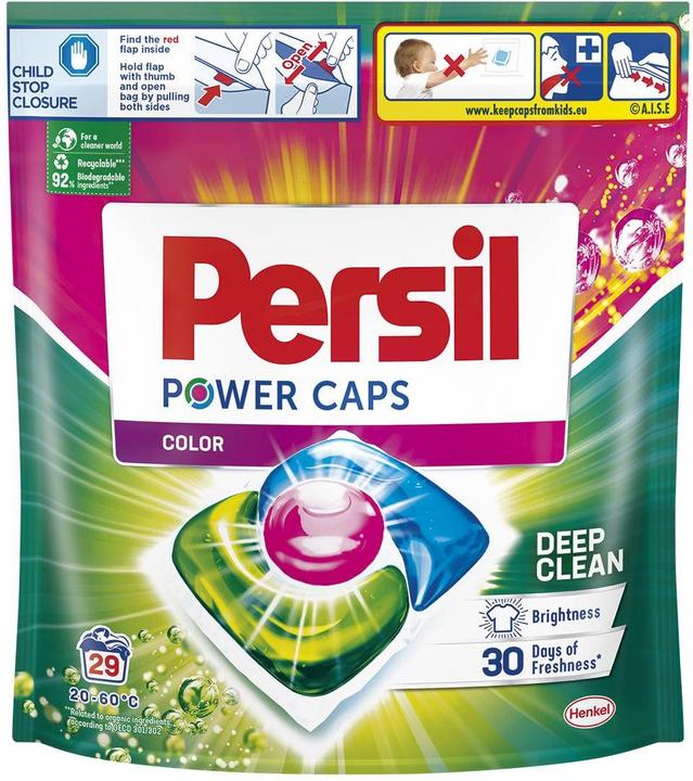 Persil Caps Washi Power Caps Colour 29pce