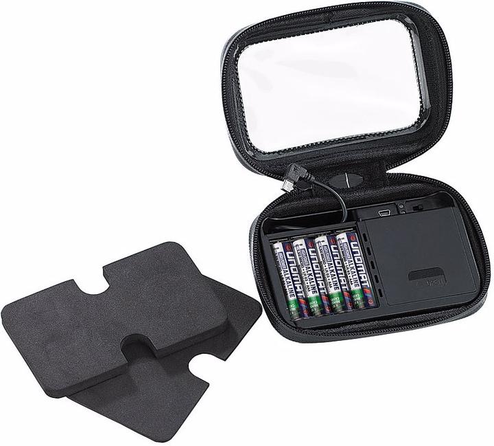 Actual product image NavGear Splashproof Navi protective bag with powerbank