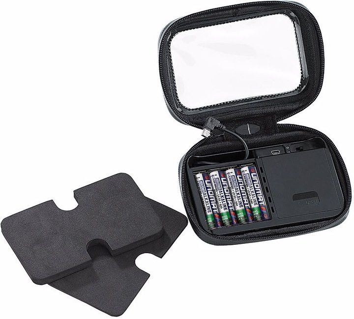 NavGear Splashproof Navi protective bag with powerbank