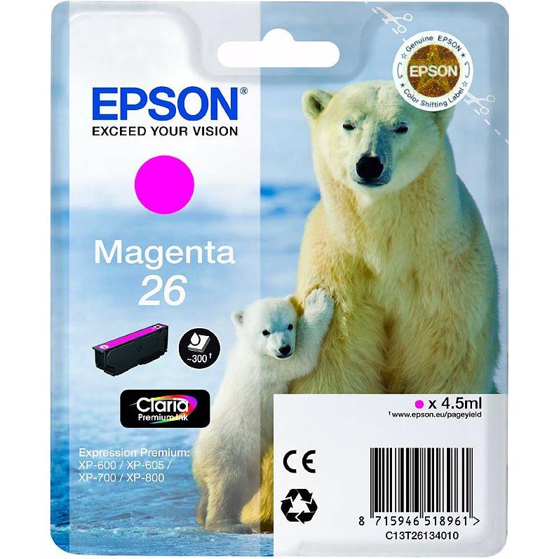 Epson, Druckerpatrone, Original Tintenpatrone T2613 (M)