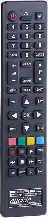 Actual product image Auvisio PC-programmable 4in1 universal remote control (Universal remote control, Infrared)