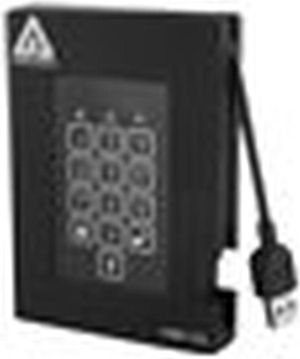 Produktbild Apricorn Aegis Padlock Fortress - Festplatte - verschlüsselt - 1 TB - extern (tragbar) (1 TB)