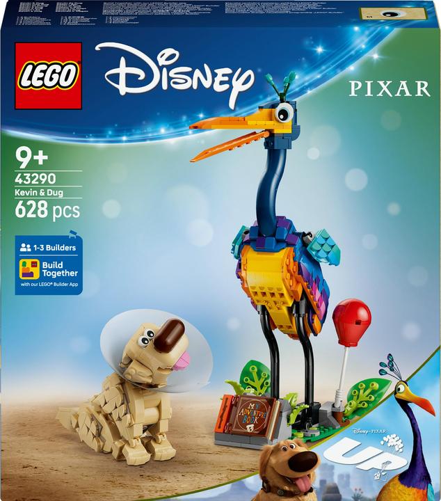 Produktbild LEGO Pixar Kevin and Dug (43290, LEGO Disney)