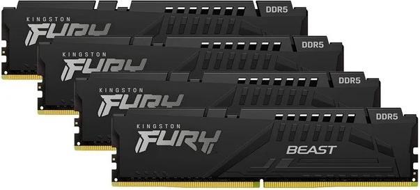 Produktbild Kingston D5 64GB 5200-40 Beast K4 KFY (4 x 16GB, 5200 MHz, DDR5-RAM, DIMM)
