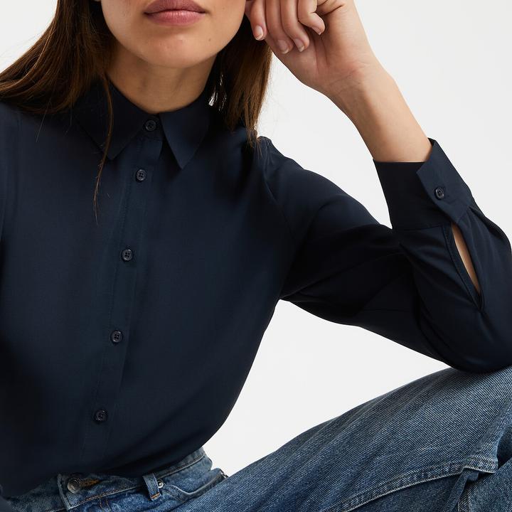 Produktbild La Redoute Collections Bluse mit langen Ärmeln (38)