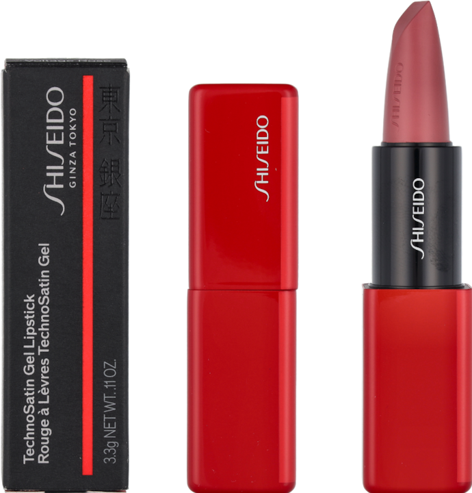 Produktbild Shiseido Technosatin Gel Lipstick No 408 (408 VOLTAGE ROSE)