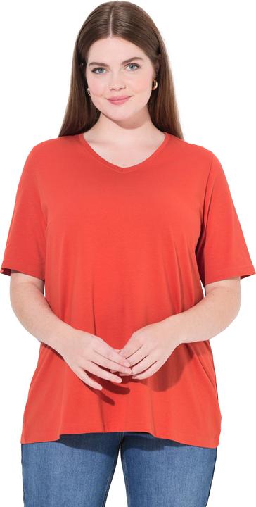 Produktbild Ulla Popken T-Shirts, 2er-Pack, V-Ausschnitt, Halbarm (50, 52)