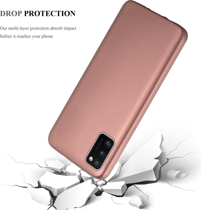 Produktbild Cadorabo TPU Matt Metallic Cover (Samsung Galaxy A41)