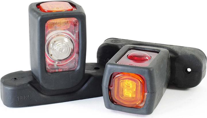 Immagine prodotto Wiltec 2x 4 LED luce marcatore 12V luce di posizione marcatore laterale