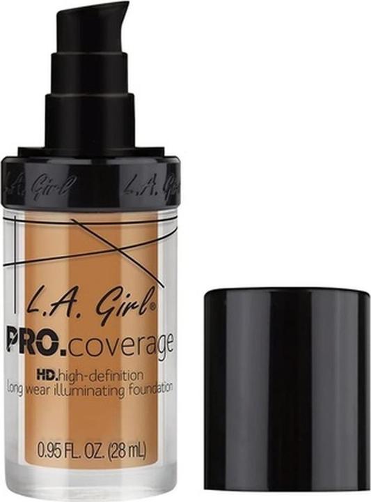 Image du produit L.A. Girl Fond de teint liquide Pro Coverage 0.95 Fluid Ounce Warm Beige (Beige chaud)