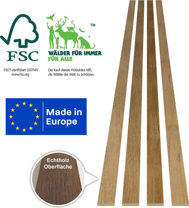 Produktbild DIY-Wood Acous Stix (250 x 34.5 cm)