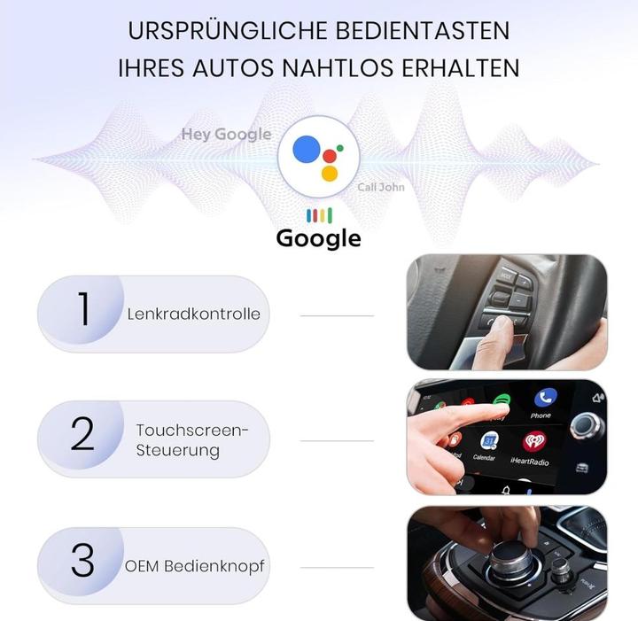 Actual product image PowerGuard Wireless Android Auto Dongle