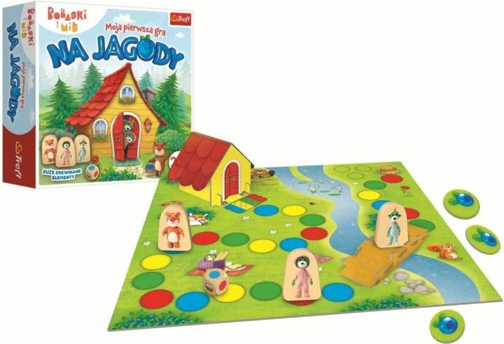 Actual product image Trefl Game for blueberries iki Bobaski and bear