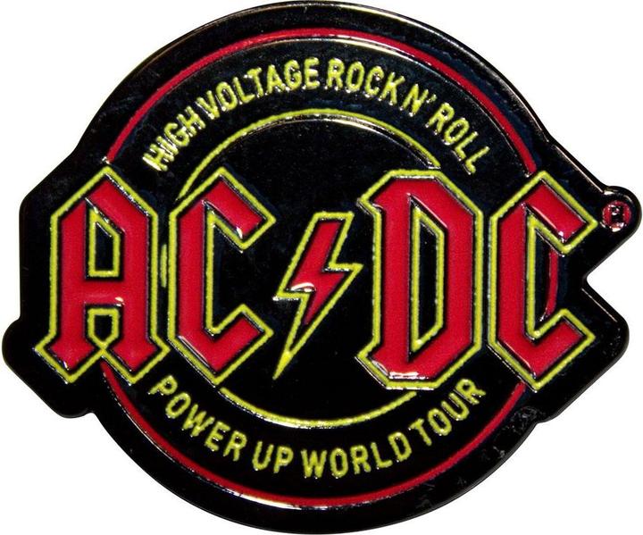 Image du produit AC/DC - Badge HIGH VOLTAGE ROCK N ROLL PWR-UP