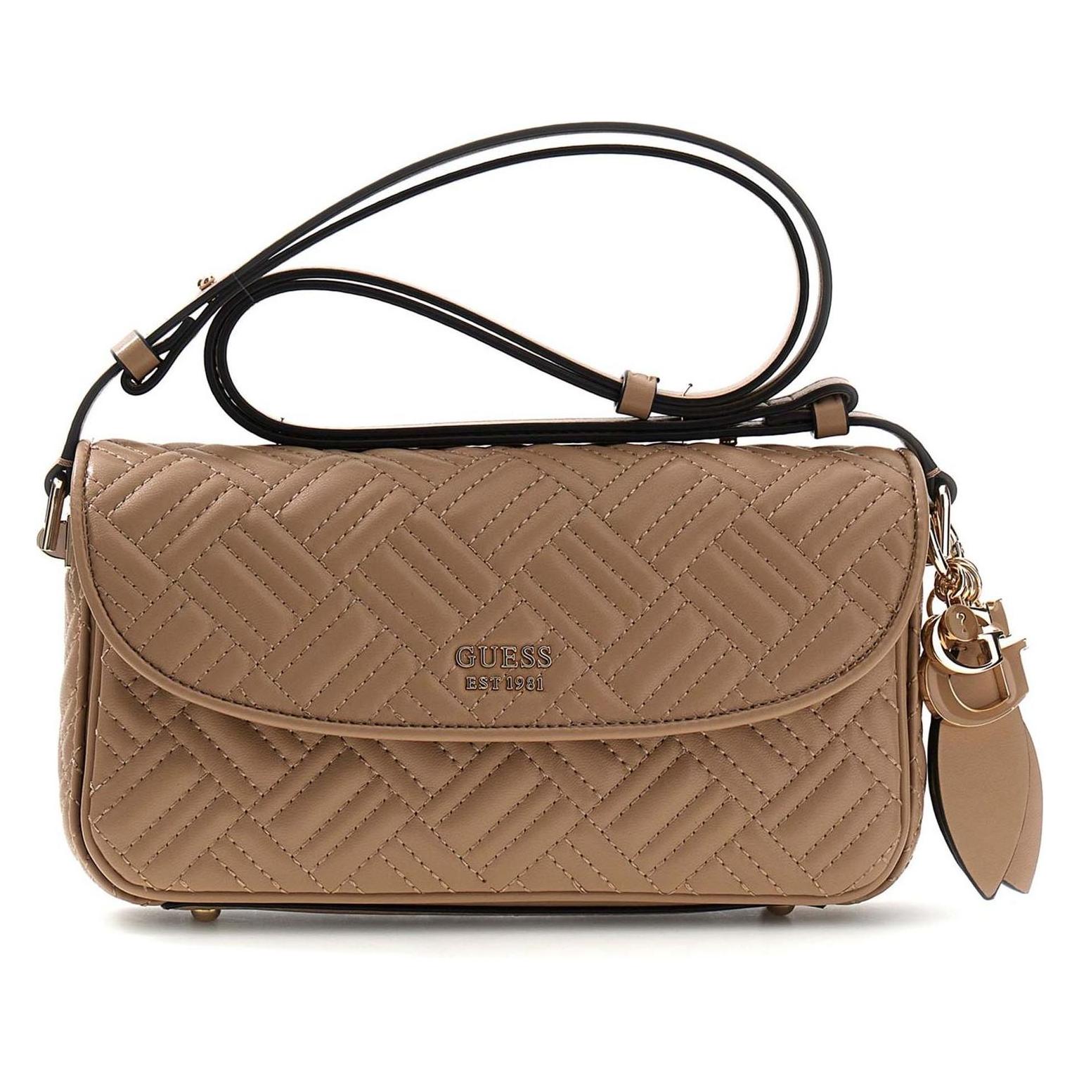 Guess, Damen, Handtasche, Sally Convertible Xbody Flap, Beige