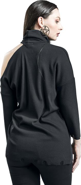Produktbild Gothicana by EMP Langarmshirt im Destroyed Look (XXL)