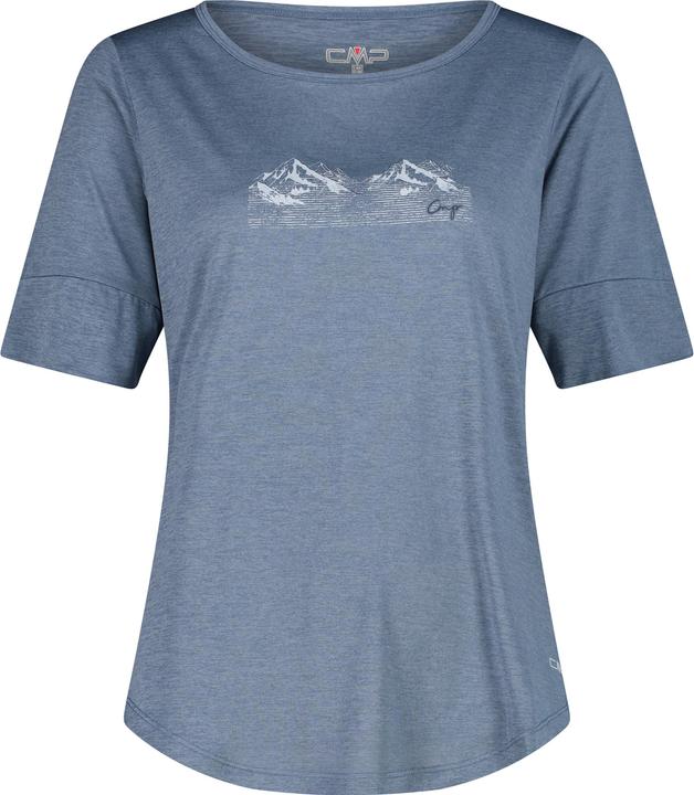 Actual product image CMP Campagnolo Women's Light Melange T-Shirt (44)