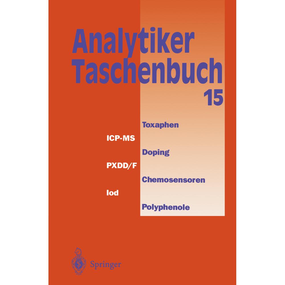 Analytiker-Taschenbuch, Fachbücher