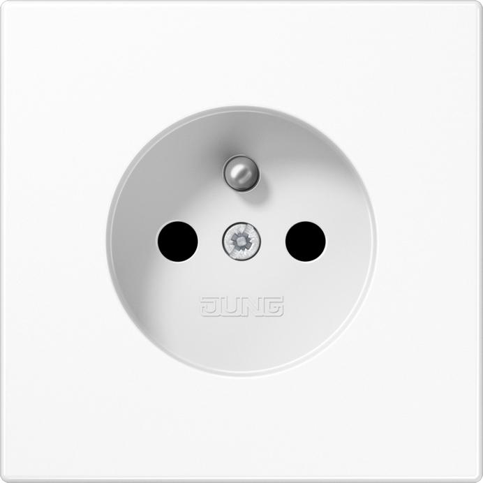 Actual product image JUNG Socket outlet 1f aws glz LS UP IP20 ZP LS1520FKIWW