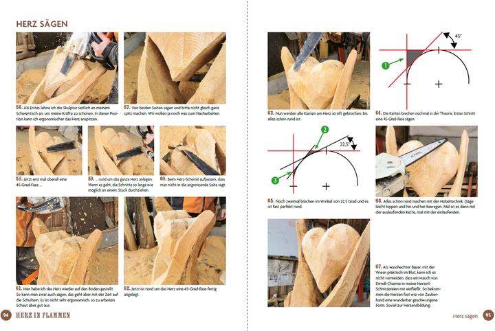 Actual product image Litzinger:Schnitzen mit der Kettensäge (German, Richard Litzinger, 2024)