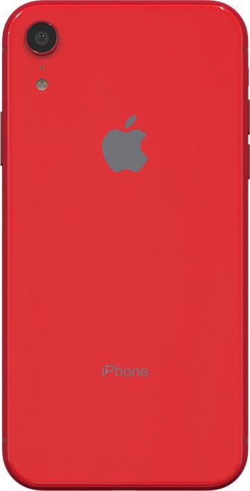 Actual product image Renewd iPhone XR (64 GB, Red, 6.10", 12 Mpx, Dual SIM, A / Like new)