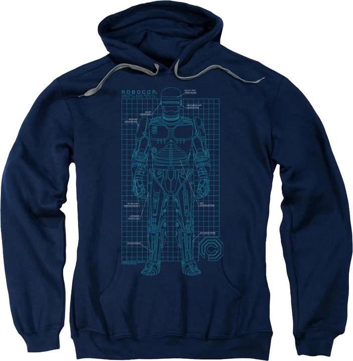Produktbild Robocop Schematic Kapuzenpullover (M)
