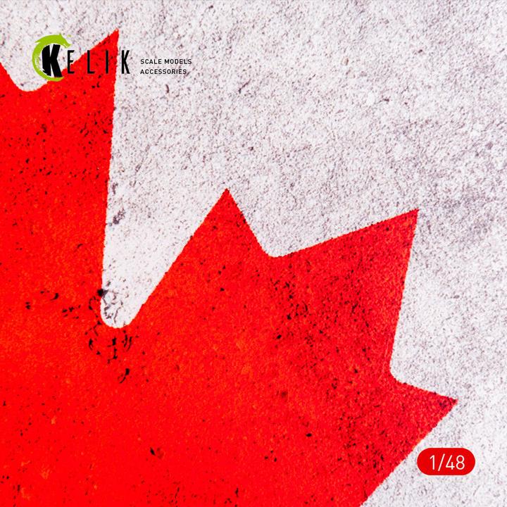 Immagine prodotto Kelik Canada Flag - Base - Acrylic 3 mm (410 x 270 mm) (410 g) (1/72 - 1/32) (41 x 27 cm)